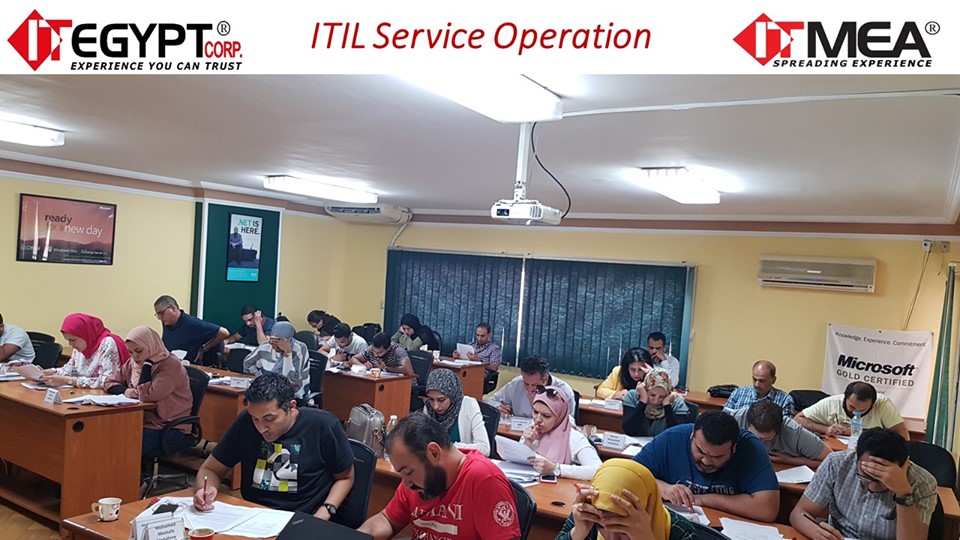 ITIL Service Operation classroom – Microsoft Gold Certified